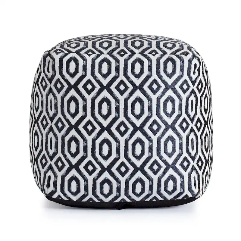 Jani Zuma Indoor/Outdoor 18 x 18 Square Pouf Ottoman