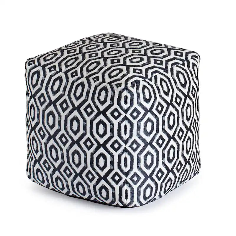 Jani Zuma Indoor/Outdoor 18 x 18 Square Pouf Ottoman
