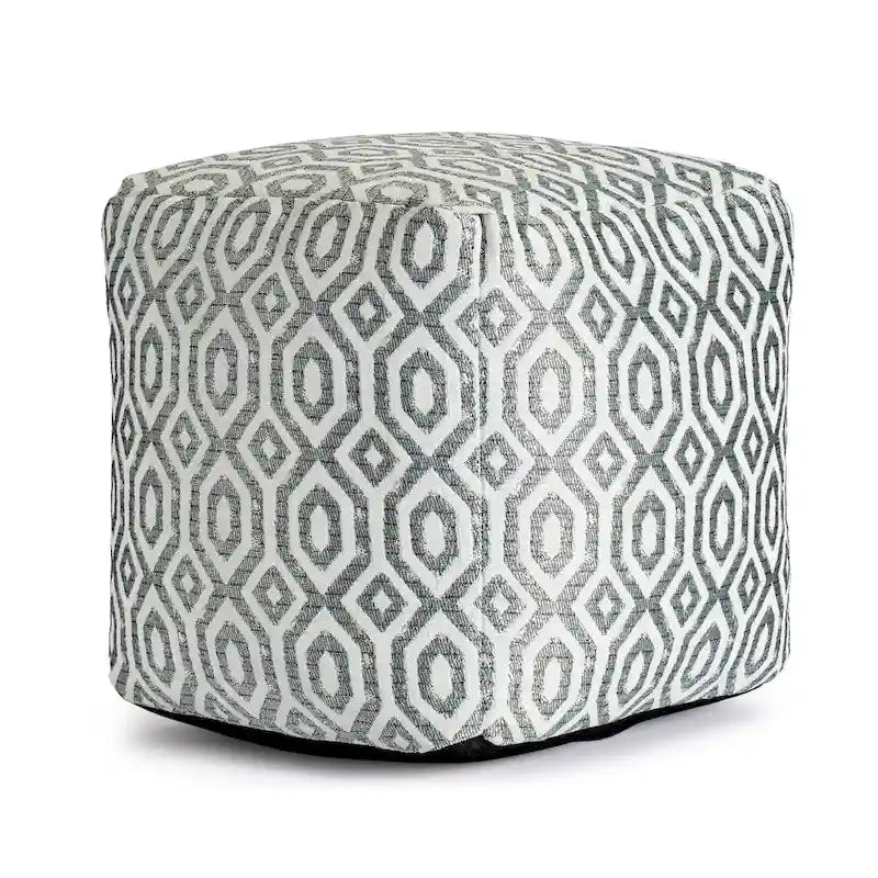 Jani Zuma Indoor/Outdoor 18 x 18 Square Pouf Ottoman