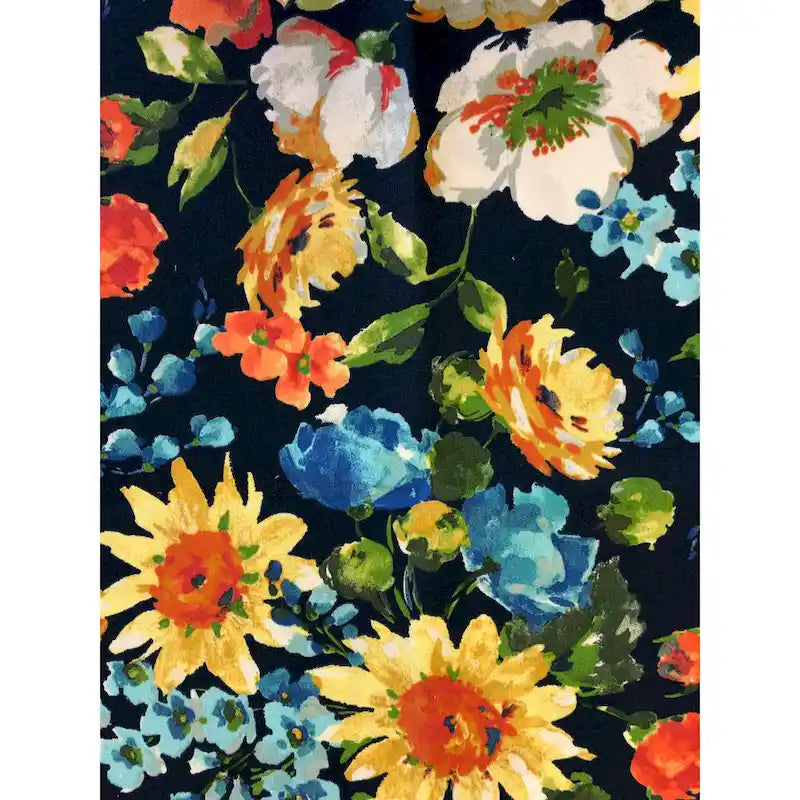 International Caravan Maui Footstool with Cushion