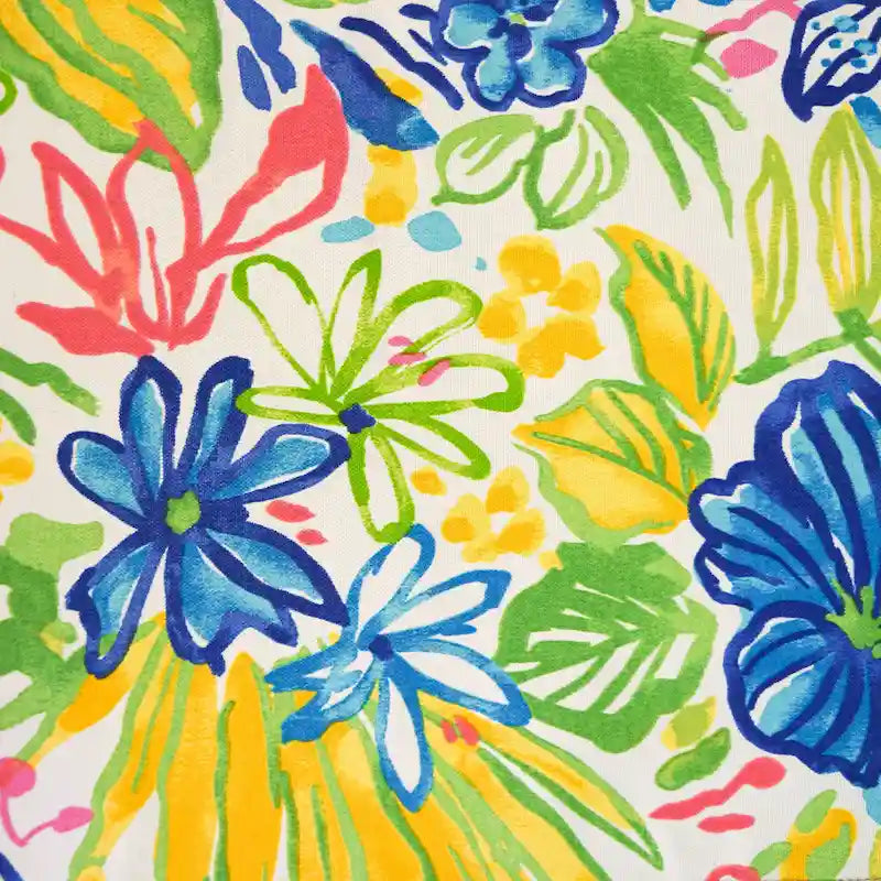 International Caravan Maui Footstool with Cushion