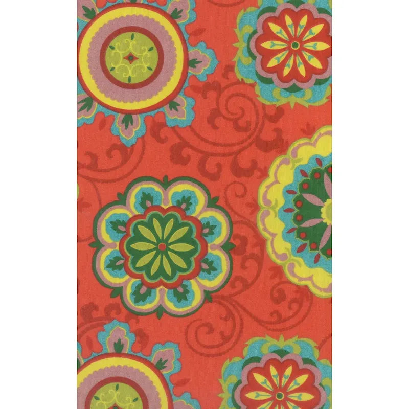 International Caravan Maui Footstool with Cushion