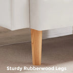 VANOMi 79.52W Modern Velvet Convertible Sofa For Guest Room Living Room