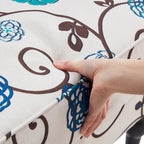 HUIMO Arm Chair Upholstered Button Tufted Accent Chair with Lumbar Pillow Beige/ Grey/ Light Blue/Brown