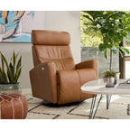Fjords Milan Leather Swing Recliner