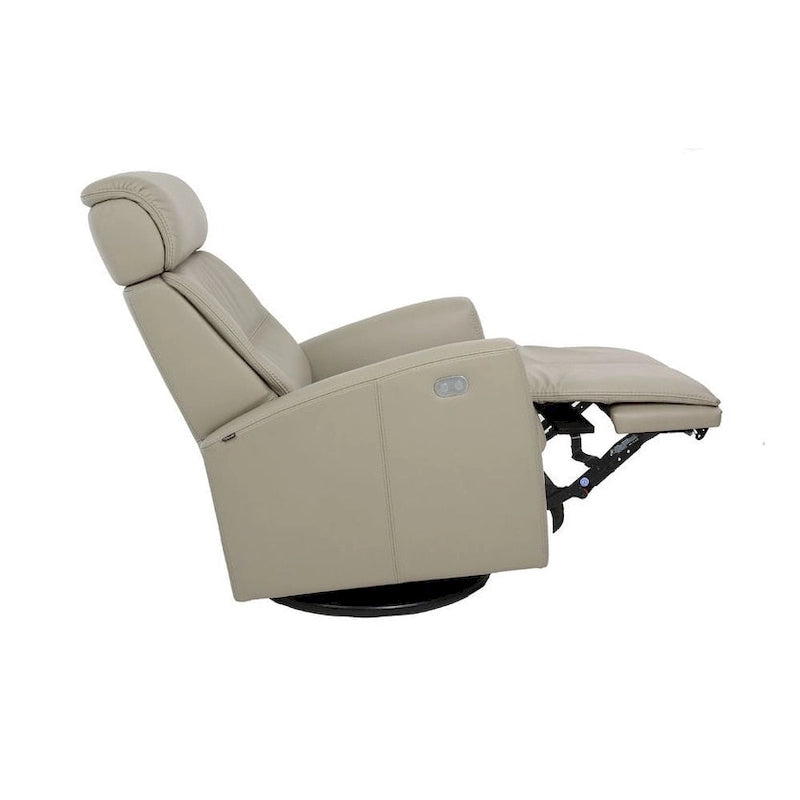 Fjords Milan Leather Swing Recliner