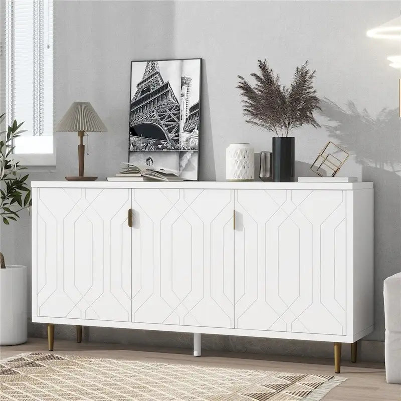 Modern TV Stand, Console Table,Storage Sideboard Cabinet