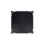 Indoor/Outdoor Backless Bar Stool with Poly Resin Seat