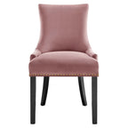 Marquis Performance Velvet Dining Chairs - Set of 2