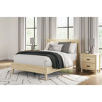 Signature Design by Ashley Cabinella Light Brown Platform Bed