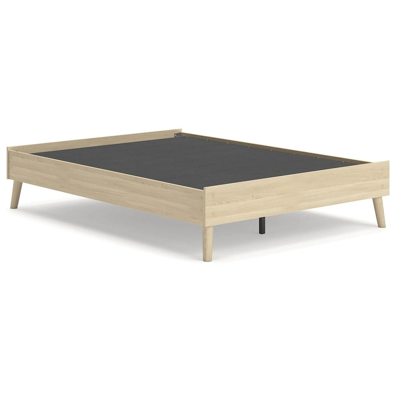 Signature Design by Ashley Cabinella Light Brown Platform Bed