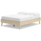 Signature Design by Ashley Cabinella Light Brown Platform Bed