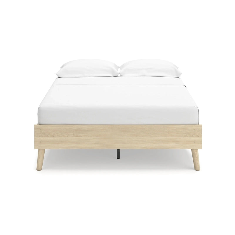 Signature Design by Ashley Cabinella Light Brown Platform Bed