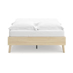 Signature Design by Ashley Cabinella Light Brown Platform Bed