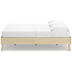 Signature Design by Ashley Cabinella Light Brown Platform Bed