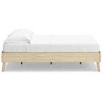 Signature Design by Ashley Cabinella Light Brown Platform Bed