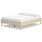 Signature Design by Ashley Cabinella Light Brown Platform Bed