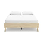 Signature Design by Ashley Cabinella Light Brown Platform Bed