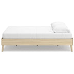 Signature Design by Ashley Cabinella Light Brown Platform Bed