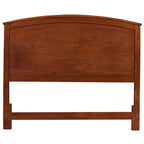 Alpine Furniture Baker Mahogany Finish Wood Headboard (Headboard Only)