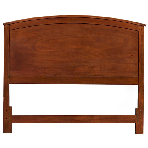Alpine Furniture Baker Mahogany Finish Wood Headboard (Headboard Only)