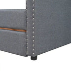 Upholstered Twin Size daybed with Drawers