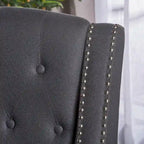 Izidro Tufted Fabric Recliner by Christopher Knight Home