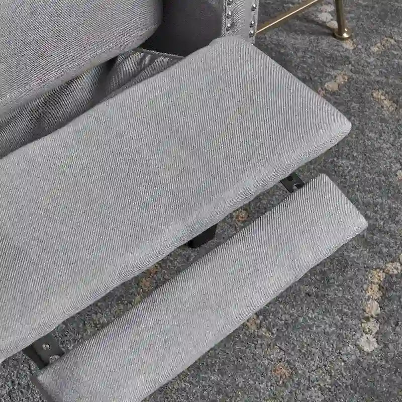 Izidro Tufted Fabric Recliner by Christopher Knight Home