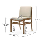 Coston Upholstered Dining Chairs by Christopher Knight Home