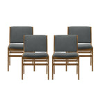Coston Upholstered Dining Chairs by Christopher Knight Home