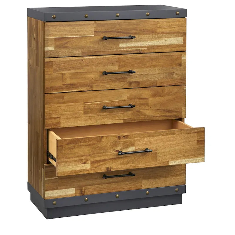 Lifestorey Drake 2-piece Chest and Nightstand Set