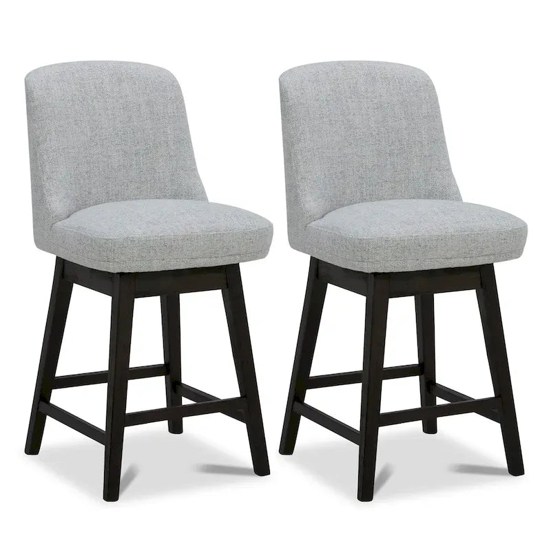 Phoebe Modern Counter Height Barstool Set of 2