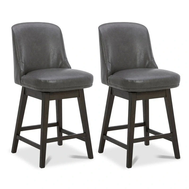 Phoebe Modern Counter Height Barstool Set of 2