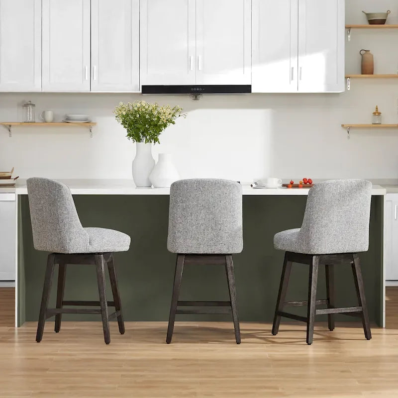 Phoebe Modern Counter Height Barstool Set of 2