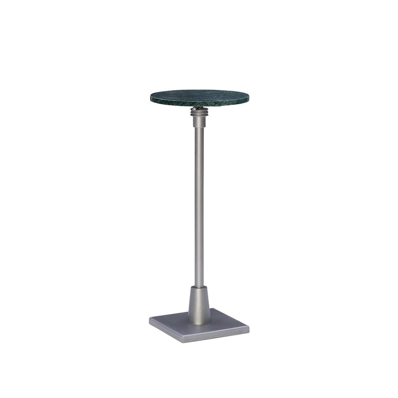 Blythe Adjustable Drink Table with Marble Top