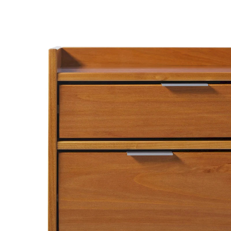 Middlebrook Modern Gallery Top Solid Wood Dresser
