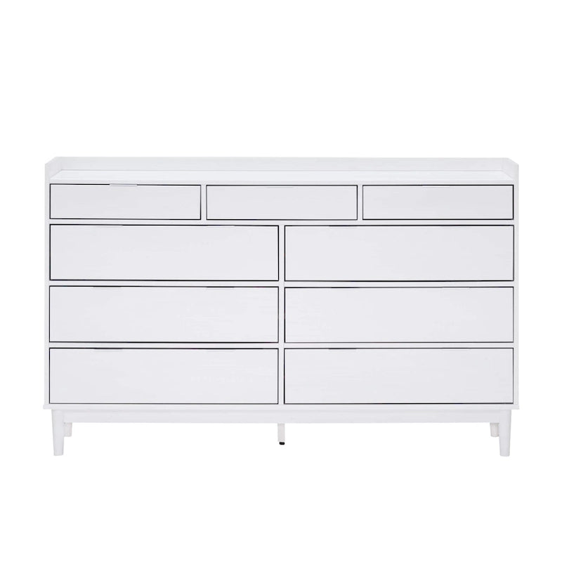 Middlebrook Modern Gallery Top Solid Wood Dresser