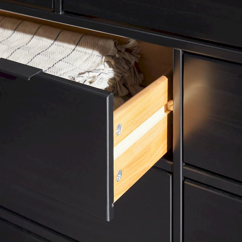 Middlebrook Modern Gallery Top Solid Wood Dresser