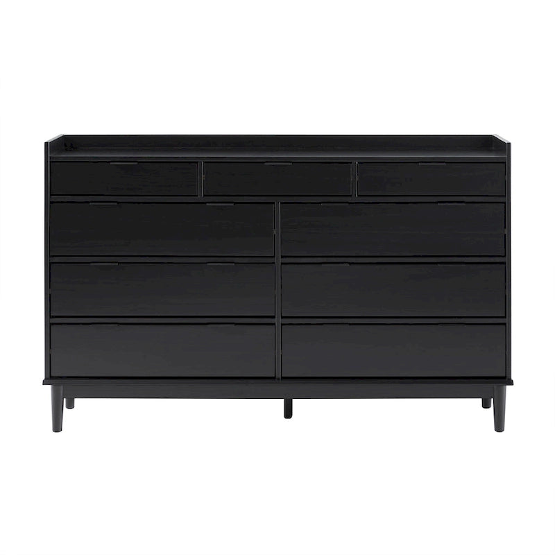 Middlebrook Modern Gallery Top Solid Wood Dresser