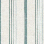 HomePop Modern Swoop Accent Chair - Blue Calypso Stripe