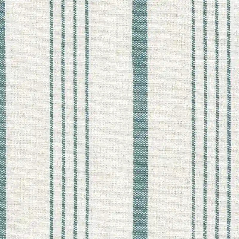 HomePop Modern Swoop Accent Chair - Blue Calypso Stripe