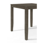 CraftPorch Simple Rustic Square Counter Height Dining Table - Grey