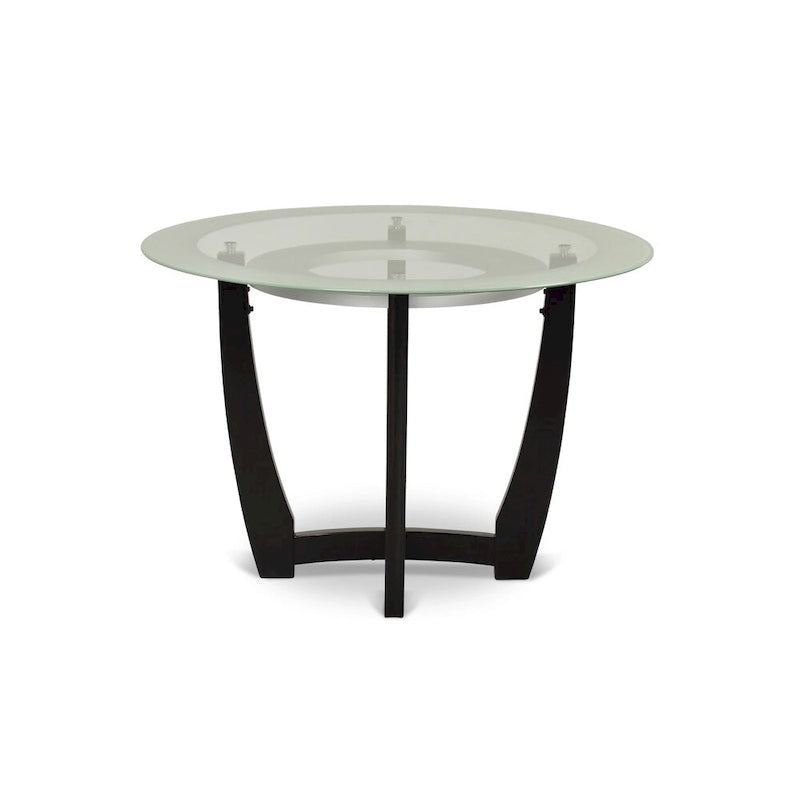 Steve Silver Vashon Tempered Glass Top 5-Piece Dining Set