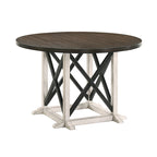 McFarlane Farmhouse Antique White Rubberwood 5-Piece Dining Set by Furniture of America