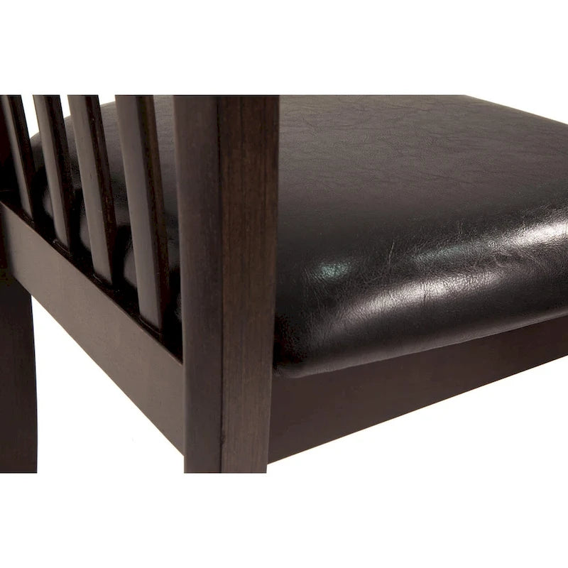 Hammis Dark Brown Dining Room Chair (Set of 2)