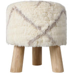 Gloweth Plush Boho Stool