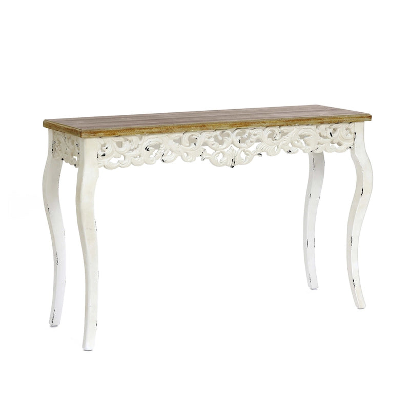 The Curated Nomad Anin Victorian Console and Entry Table