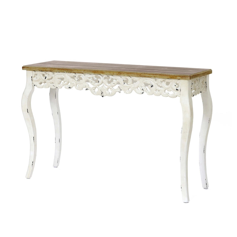 The Curated Nomad Anin Victorian Console and Entry Table