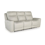 Signature Design by Ashley Mindanao Coconut Power Reclining Sofa - 89W x 42D x 43H