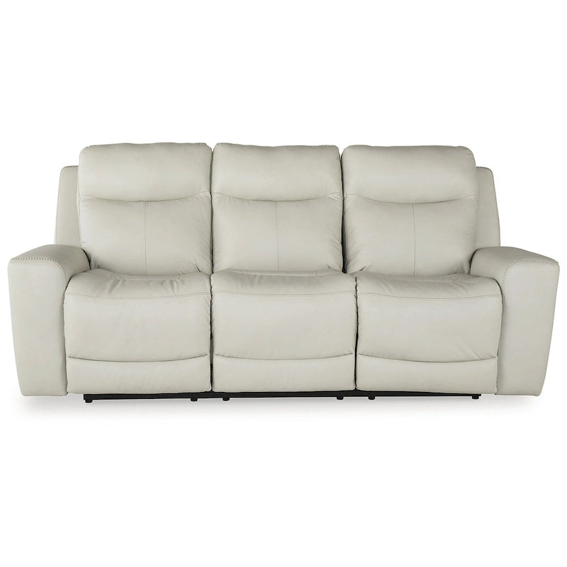 Signature Design by Ashley Mindanao Coconut Power Reclining Sofa - 89W x 42D x 43H